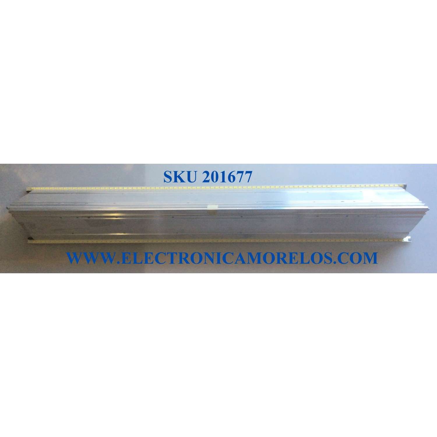 KIT DE LED'S PARA TV (2 PIEZAS) / LG AG1307 / 60" V12 Edge REV0.1 1 L-TYPE 6920L-0001C / 60" V12 Edge REV0.1 1 R-TYPE 6920L-0001C / PANEL LC600EUD (FE)(F1) / MODELO 60LM7200-UA / 60LM7200-UA.AUSWLJM